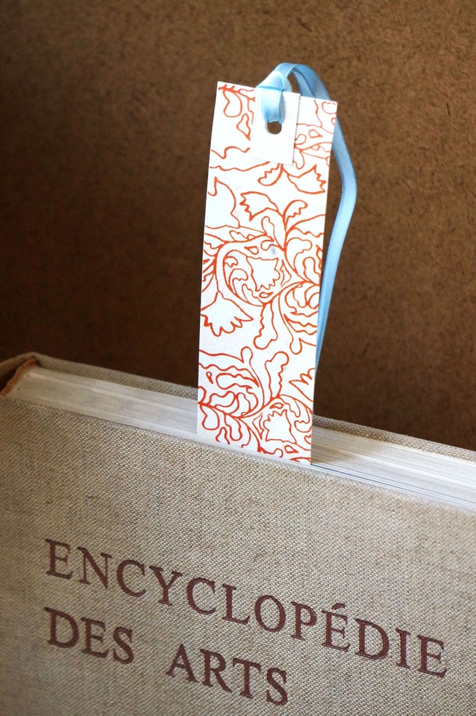 Marque-page 'Poesía' orange