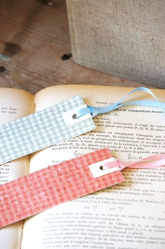 Marque-page 'Picnic' sauge