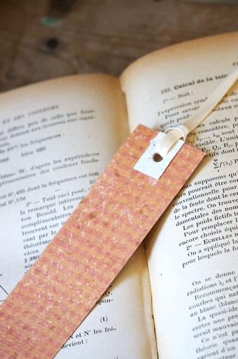 Marque-page 'Picnic' orange